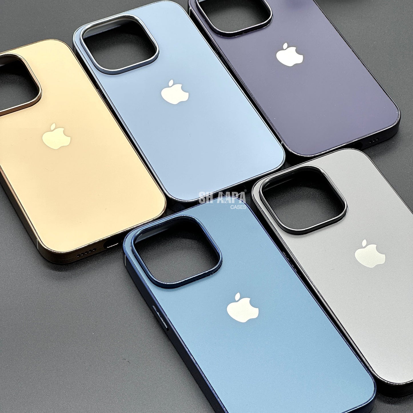 Chrome Matte Case - iPhone - 11, 12, 13, 14, 15 Series