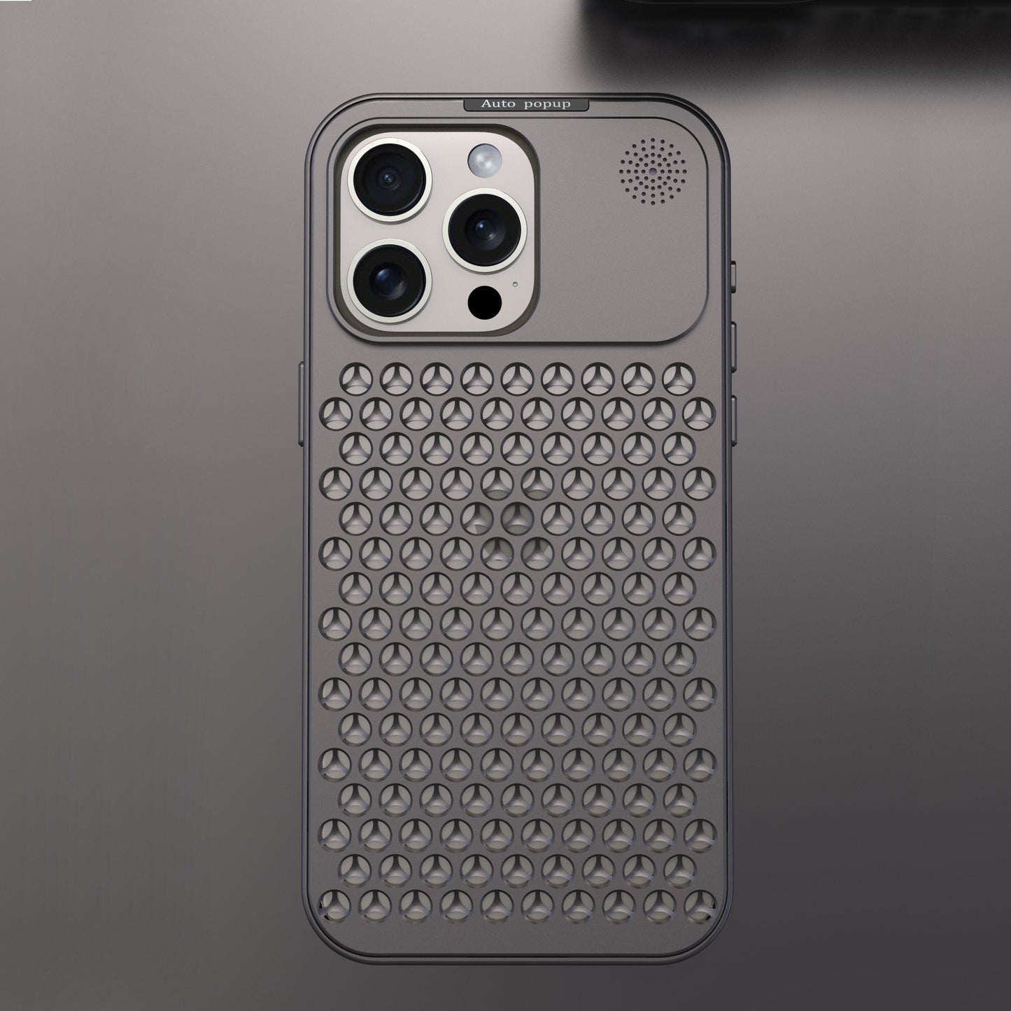 Metallic Hybrid Case - iPhone 11, 12, 13, 14, 15 Series Cover