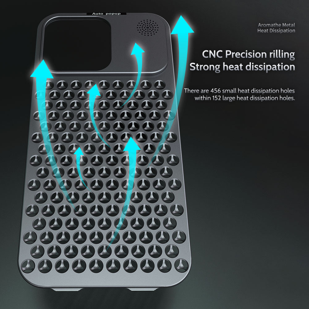 Metallic Hybrid Case - iPhone 11, 12, 13, 14, 15 Series Cover