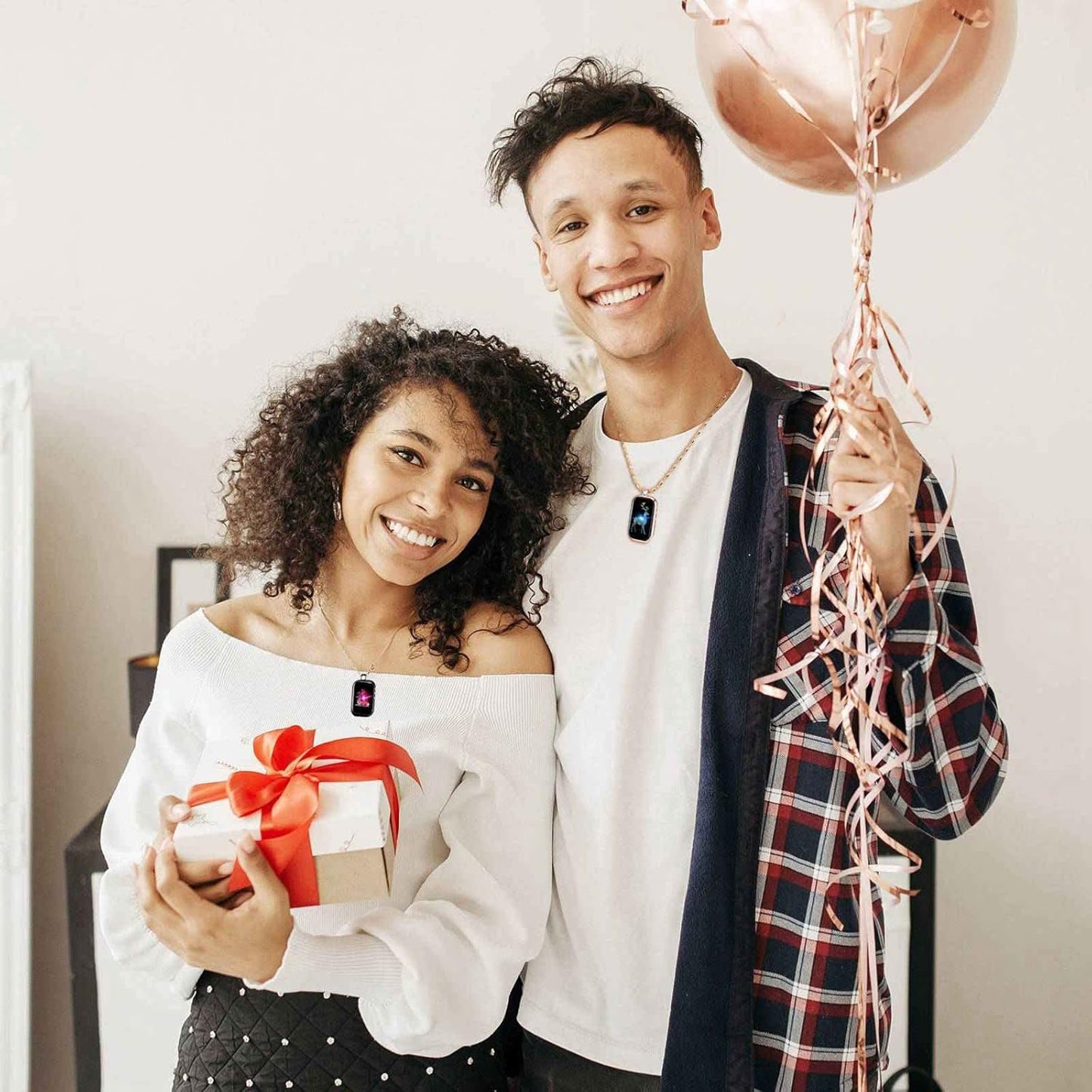 Dacida Long Distance Touch Bracelets Necklace Set of 2 - Online From Ubuy?Is Long Distance Touch BraceletsNecklace Set of 2 - Available to Shop Online in India?How Long Does It Take to Get Product After Placing the Order? Ability to connect with loved