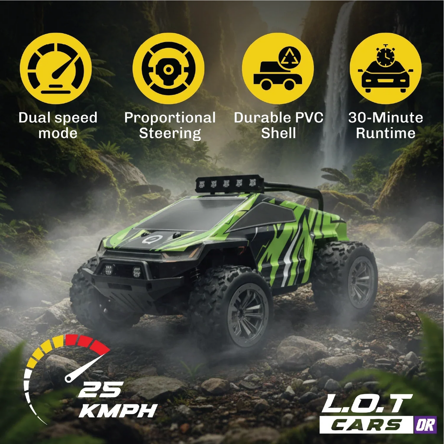 Bumble - Off Road Remote Control Car with Lights