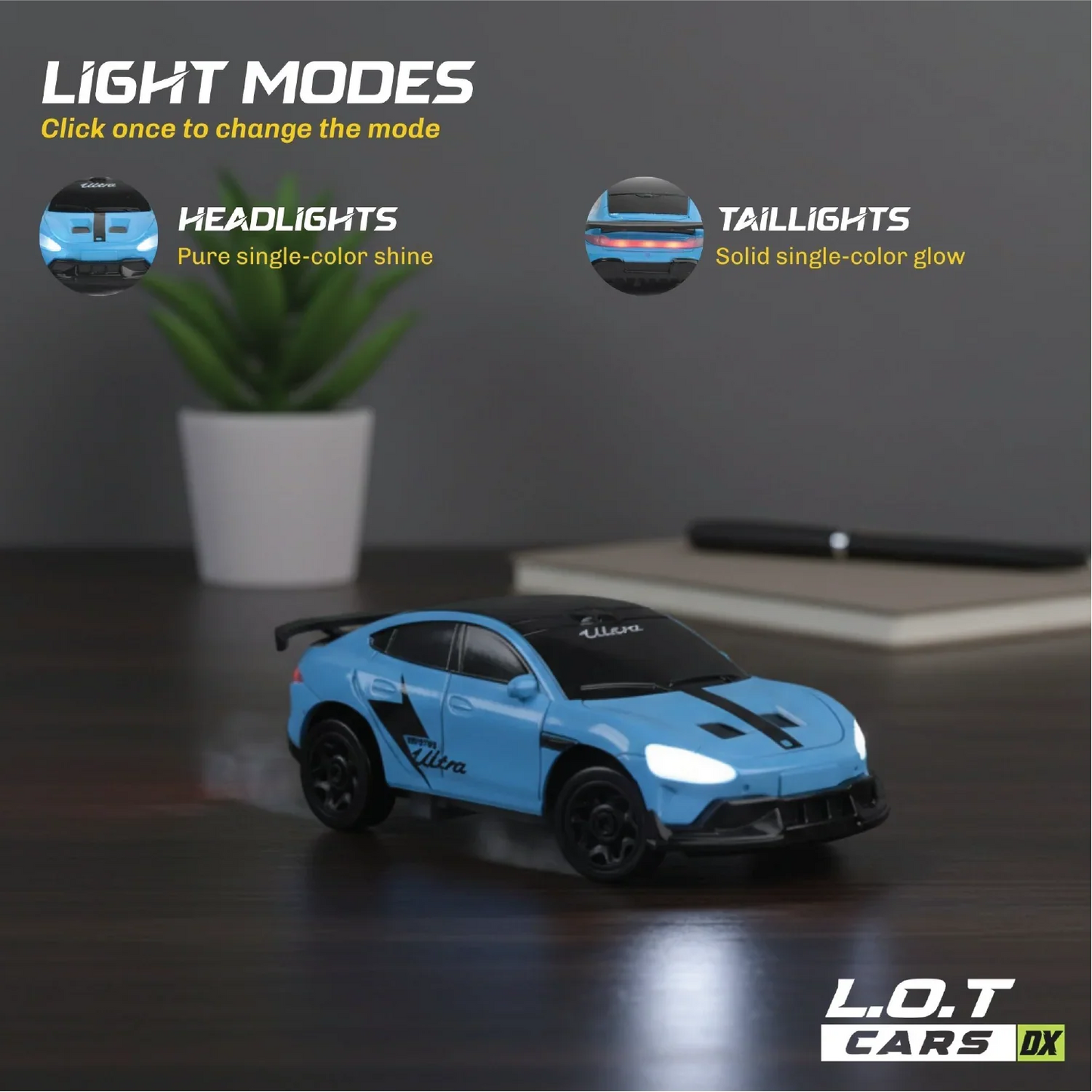 Dash - 1:64 Scale Mini RC Drift Car