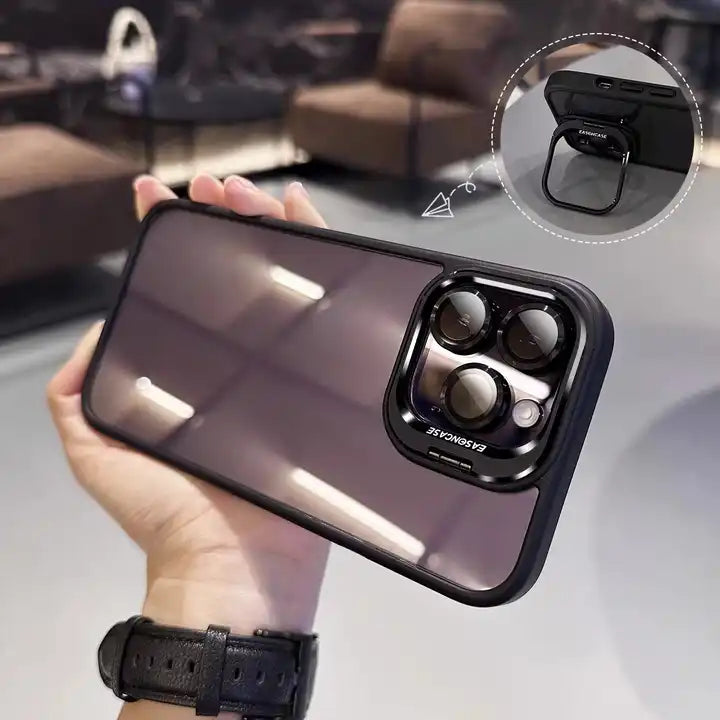 Eason Colorful Camera Kickstand Phone Case For iPhone 11, 12, 13, 14, 15 Series