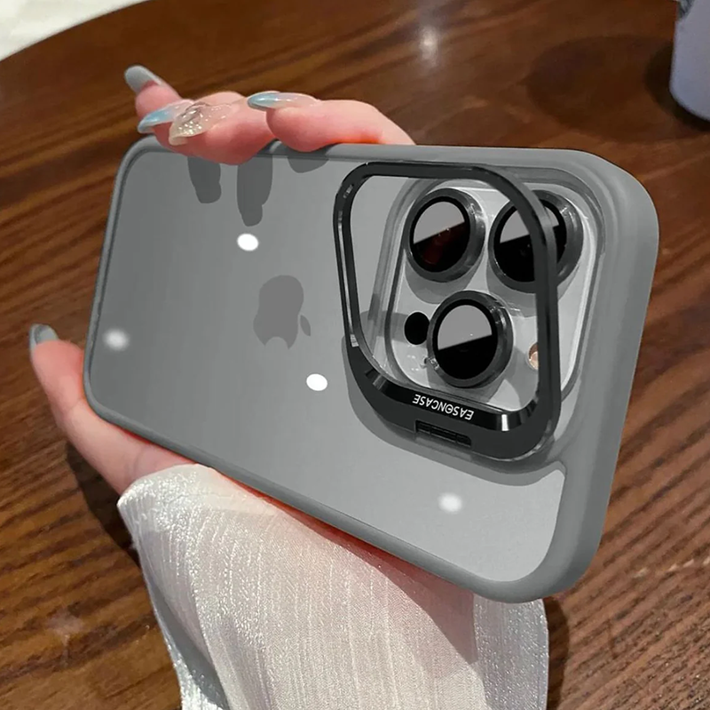 Eason Colorful Camera Kickstand Phone Case For iPhone 11, 12, 13, 14, 15 Series