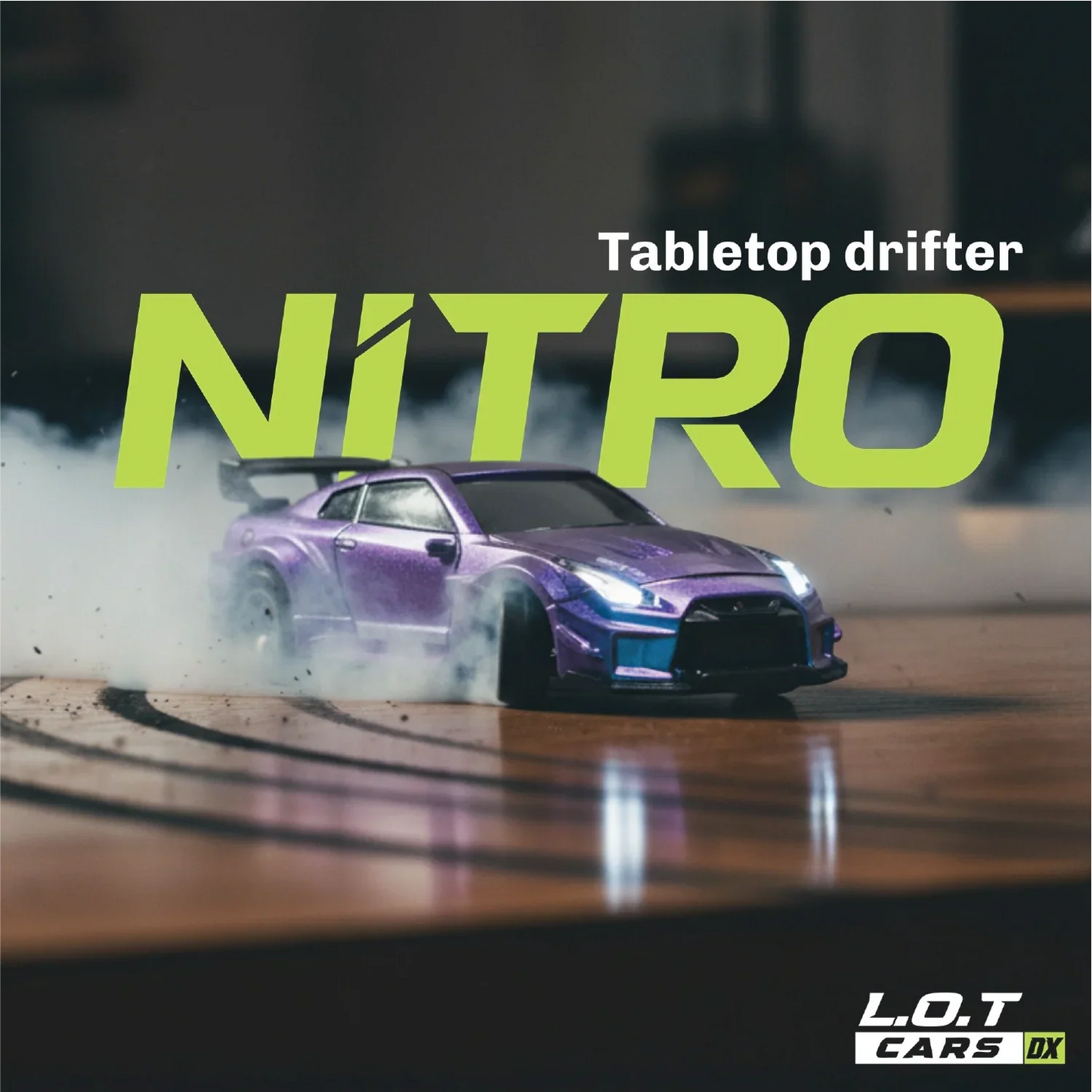 Nitro - 1:64 Scale Mini RC Drift Car
