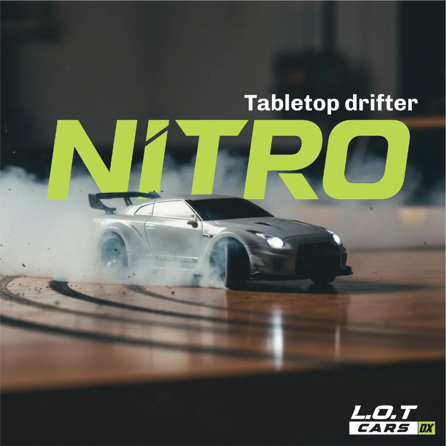 Nitro - 1:64 Scale Mini RC Drift Car