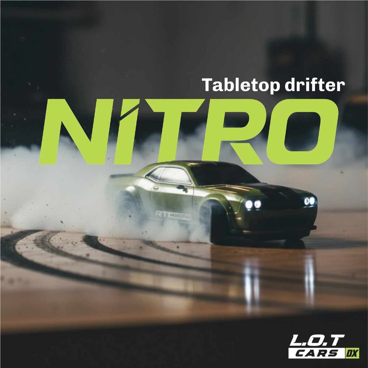 Nitro - 1:64 Scale Mini RC Drift Car