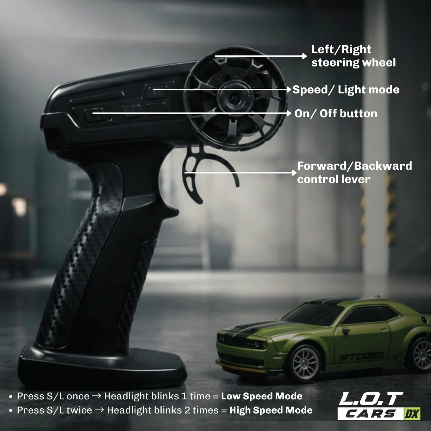 Nitro - 1:64 Scale Mini RC Drift Car