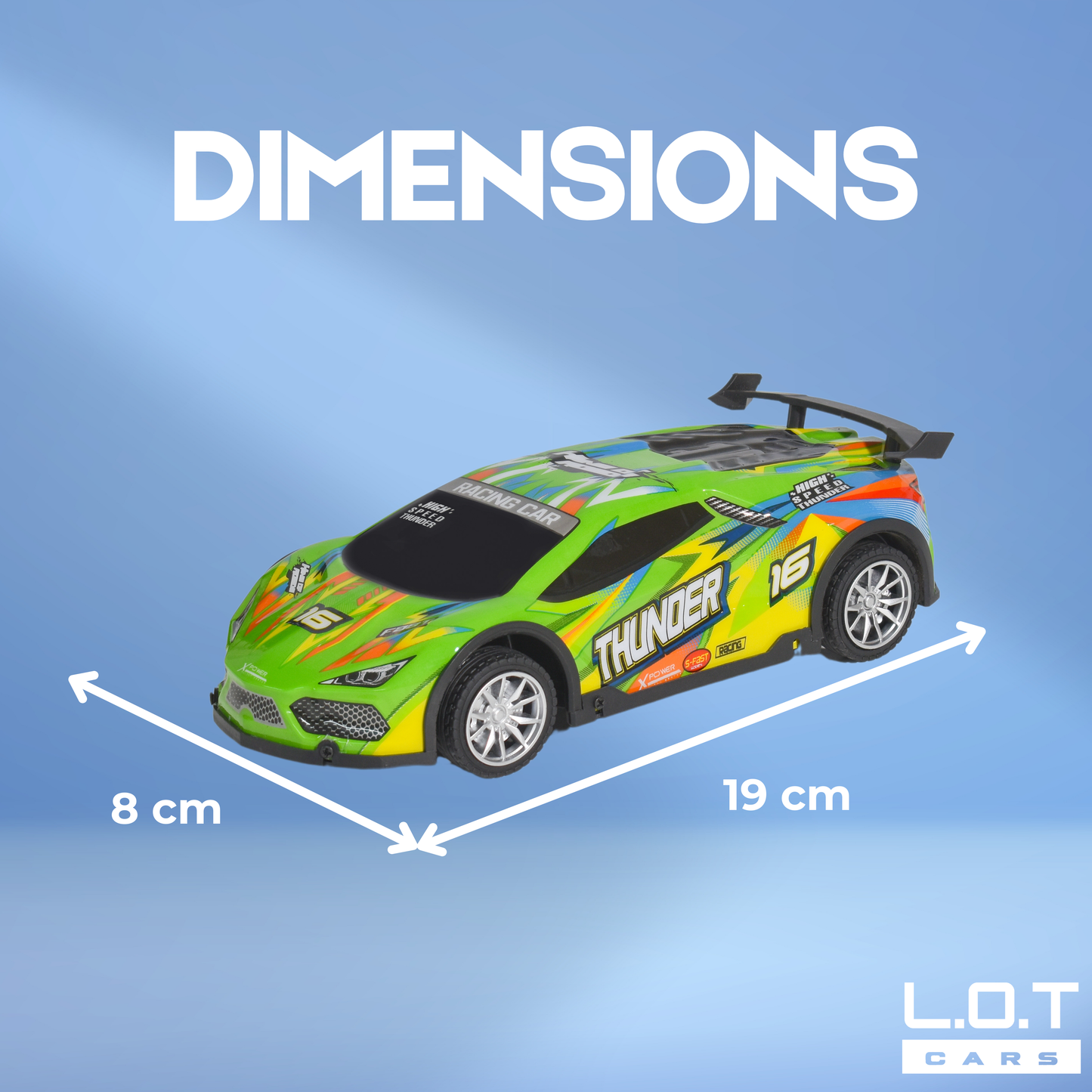 Thunder - Remote Control Race Car with Lights