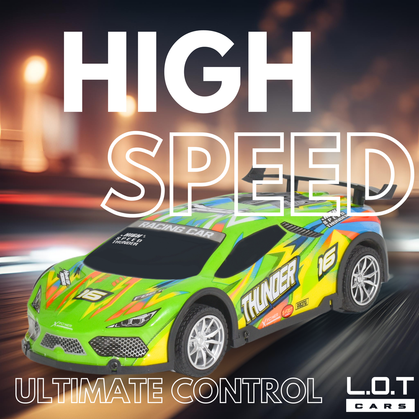 Thunder - Remote Control Race Car with Lights