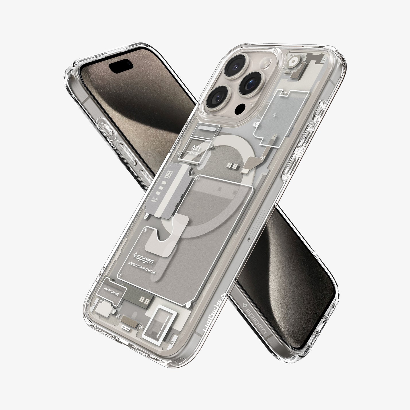I-Phone Series 11, 12, 13, 14, 15 Case - Ultra Hybrid Zero One (MagFit)