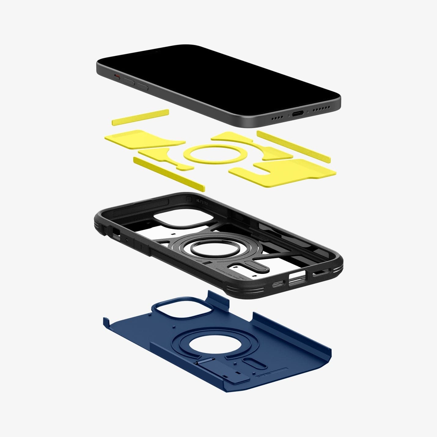 I-Phone Series 11, 12, 13, 14, 15 Case - Tough Armor (MagFit)