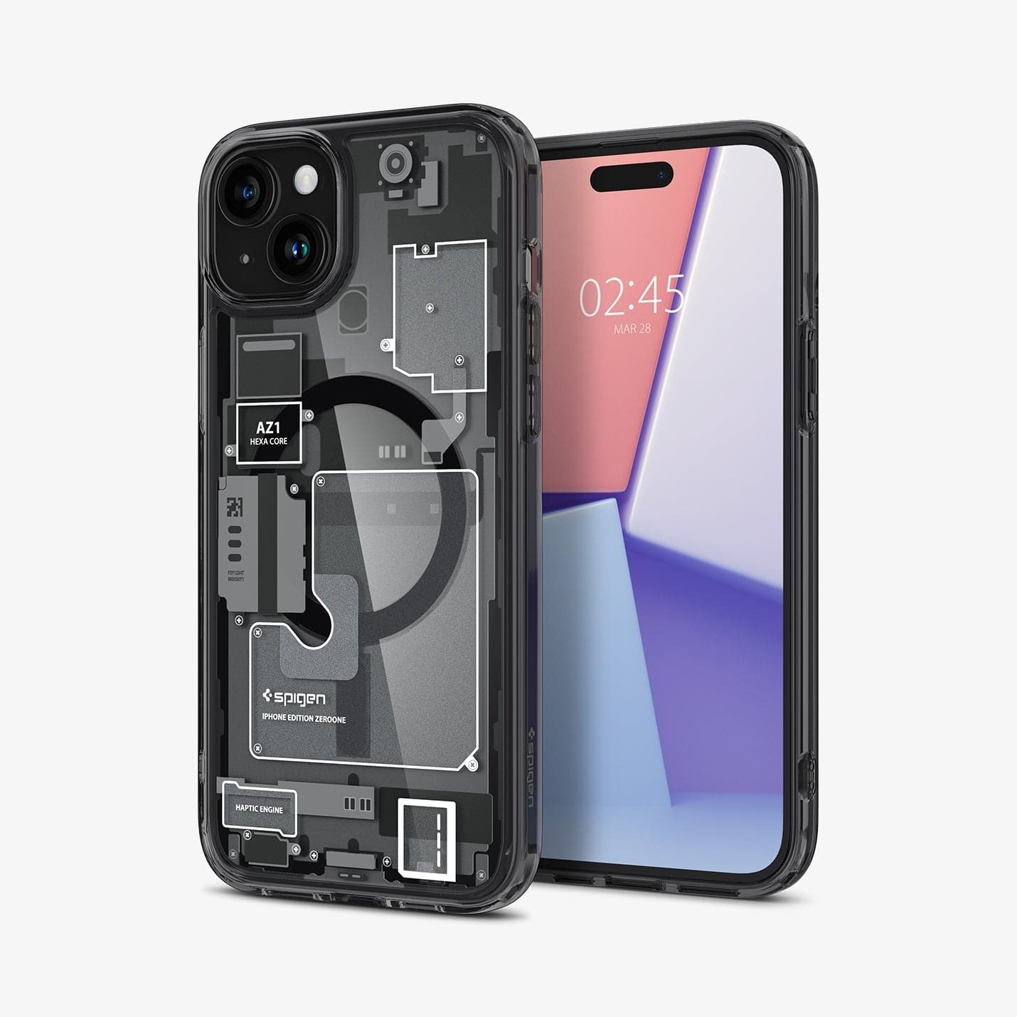 I-Phone Series 11, 12, 13, 14, 15 Case - Ultra Hybrid Zero One (MagFit)