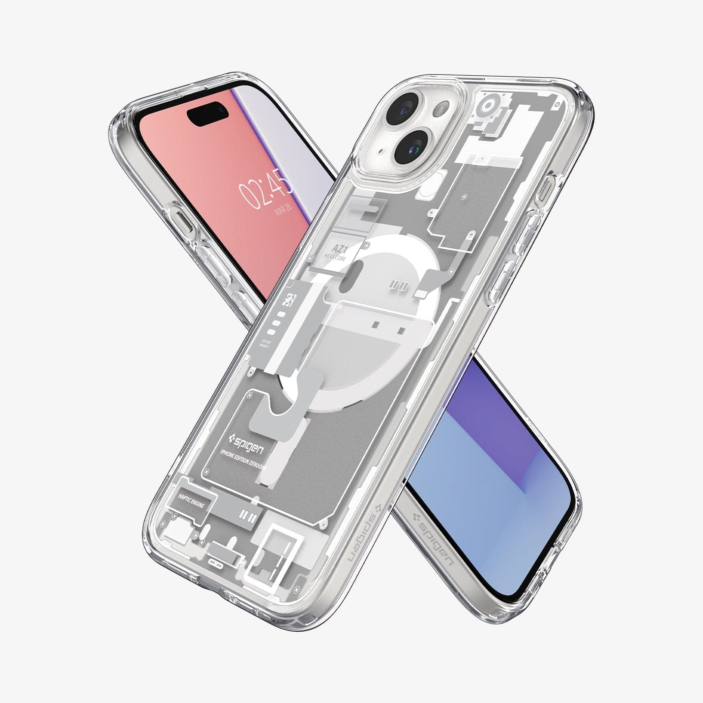 I-Phone Series 11, 12, 13, 14, 15 Case - Ultra Hybrid Zero One (MagFit)
