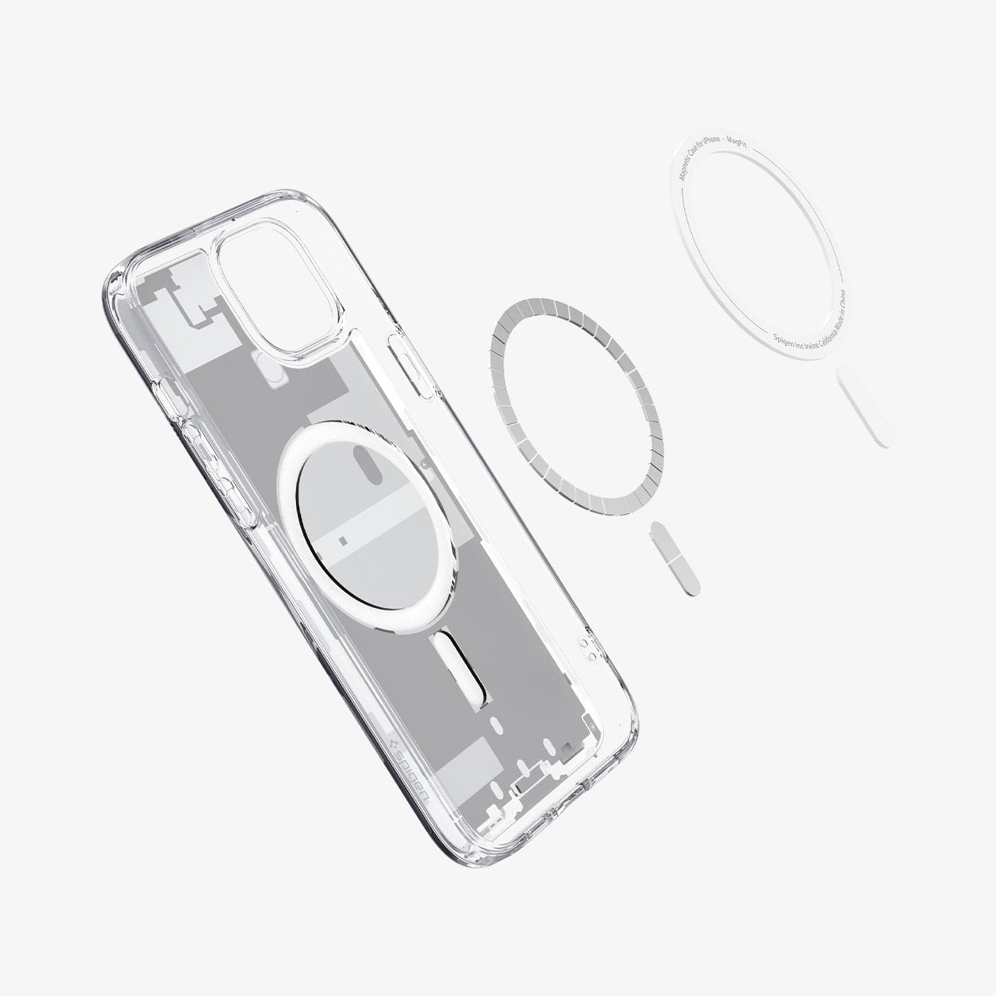 I-Phone Series 11, 12, 13, 14, 15 Case - Ultra Hybrid Zero One (MagFit)