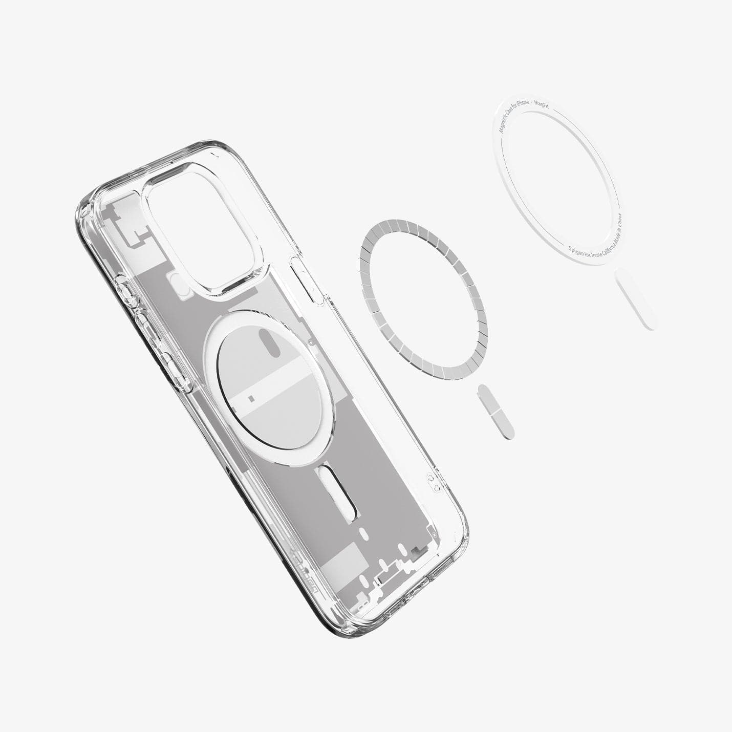 I-Phone Series 11, 12, 13, 14, 15 Case - Ultra Hybrid Zero One (MagFit)