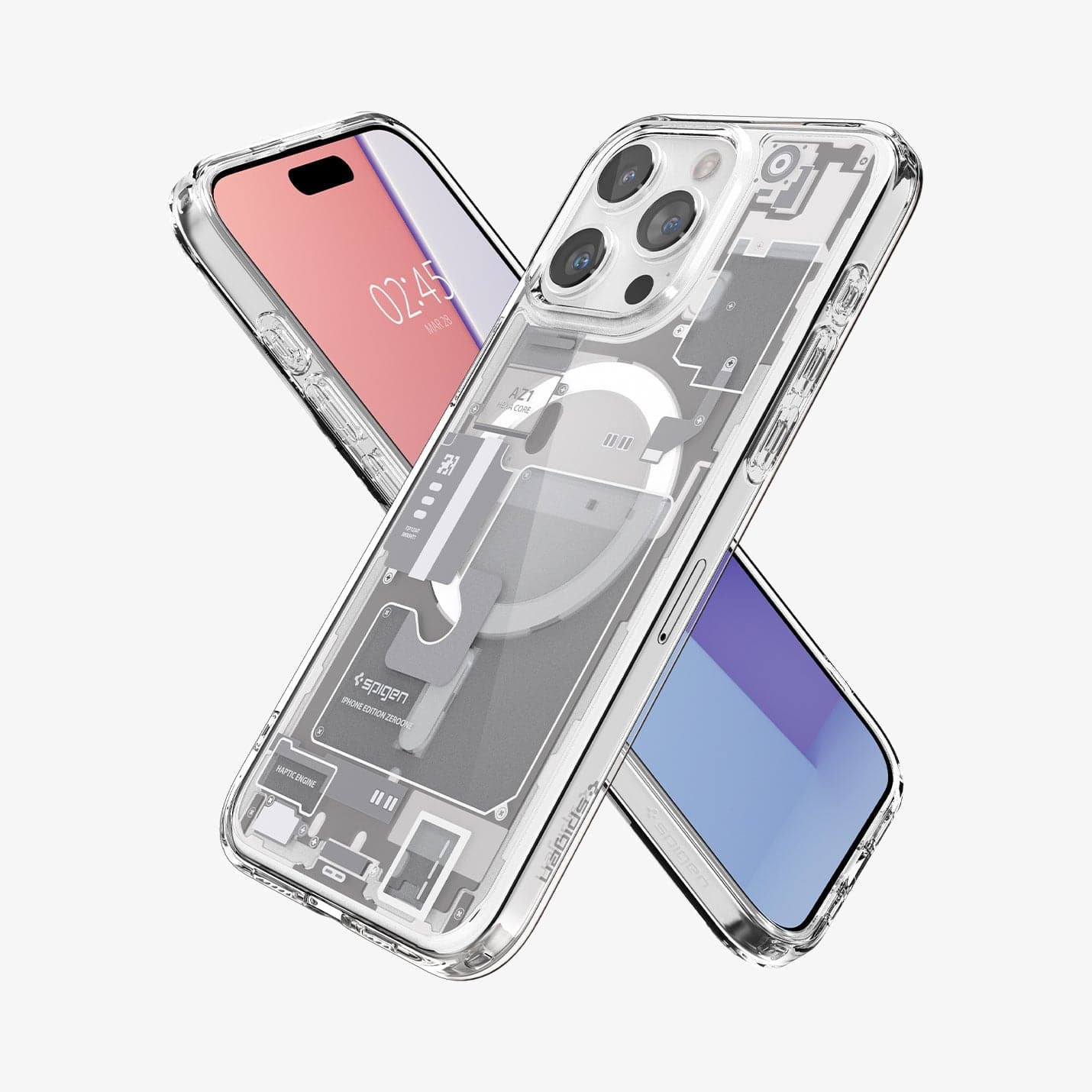 I-Phone Series 11, 12, 13, 14, 15 Case - Ultra Hybrid Zero One (MagFit)