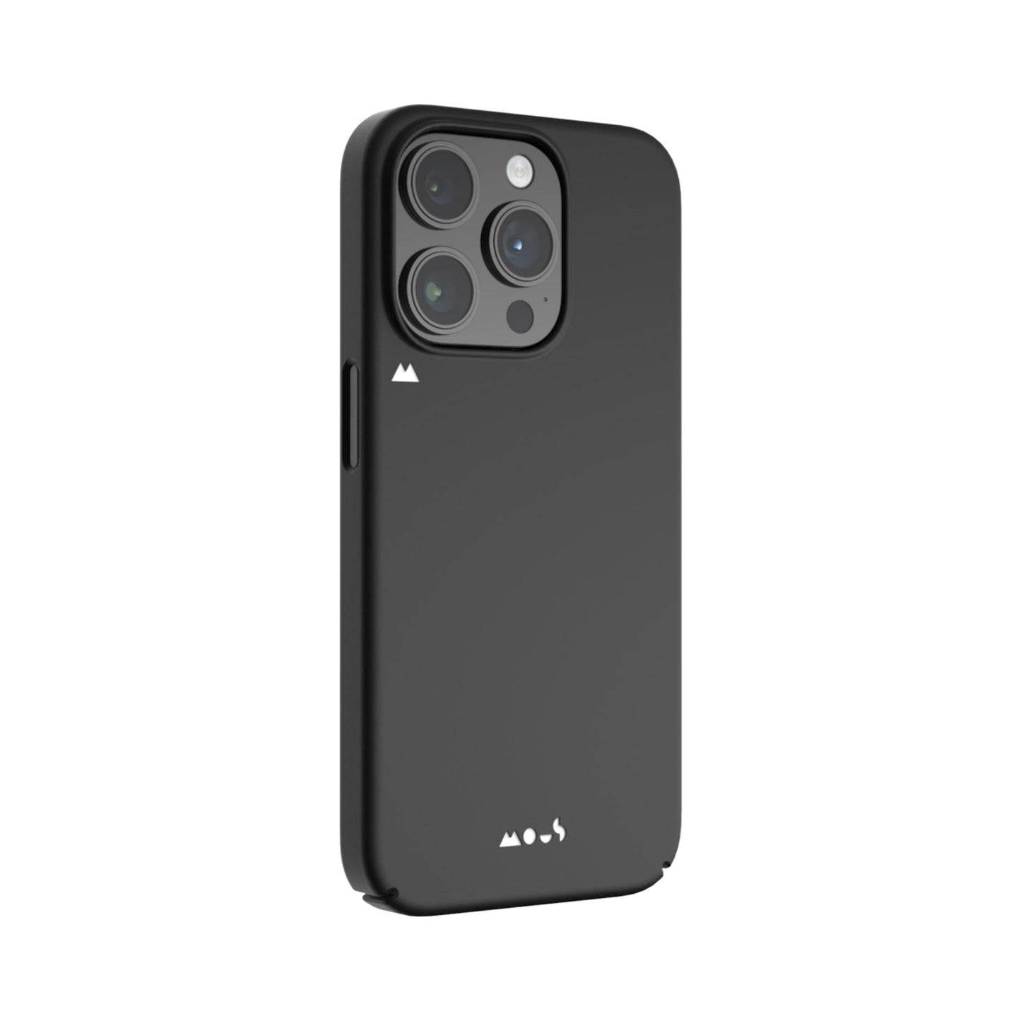 I-Phone Series 11, 12, 13, 14, 15 Case Compatible Black Phone Case - Super Thin