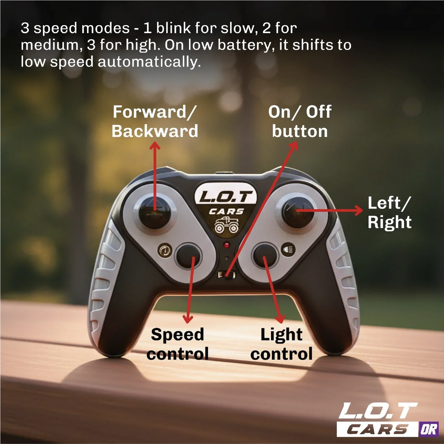 Knox - Semi-Hobby Grade Off Road Remote Control Jeep and RC Truck