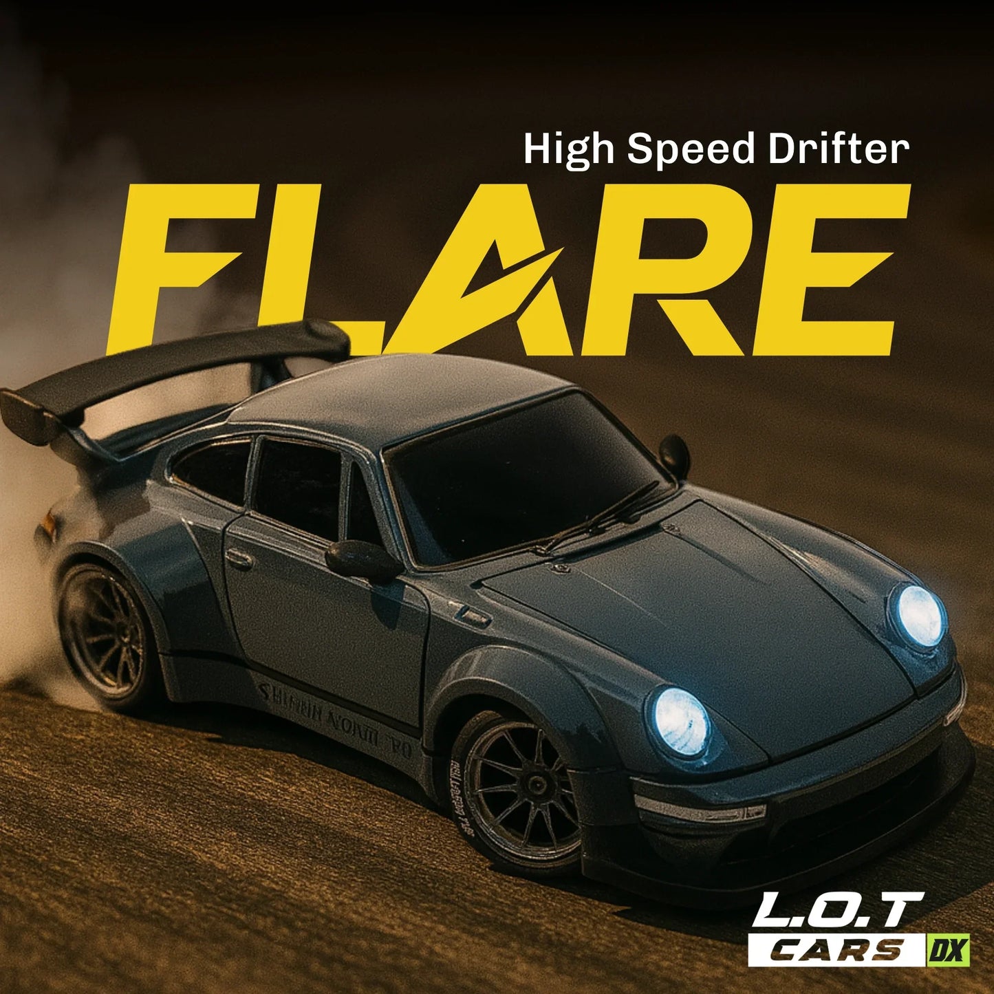 Flare - Semi-Hobby Grade RC Drift Car (Race and Burnout Variants)