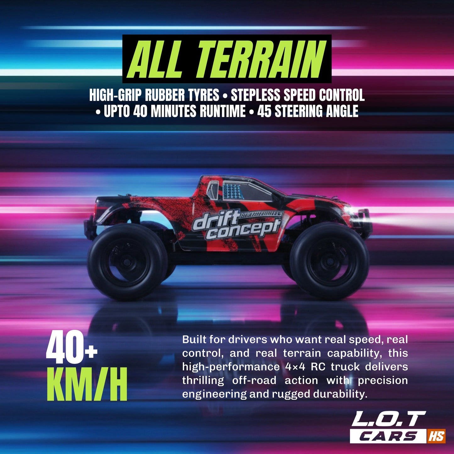 Apex - High Speed Hobby Grade RC Car