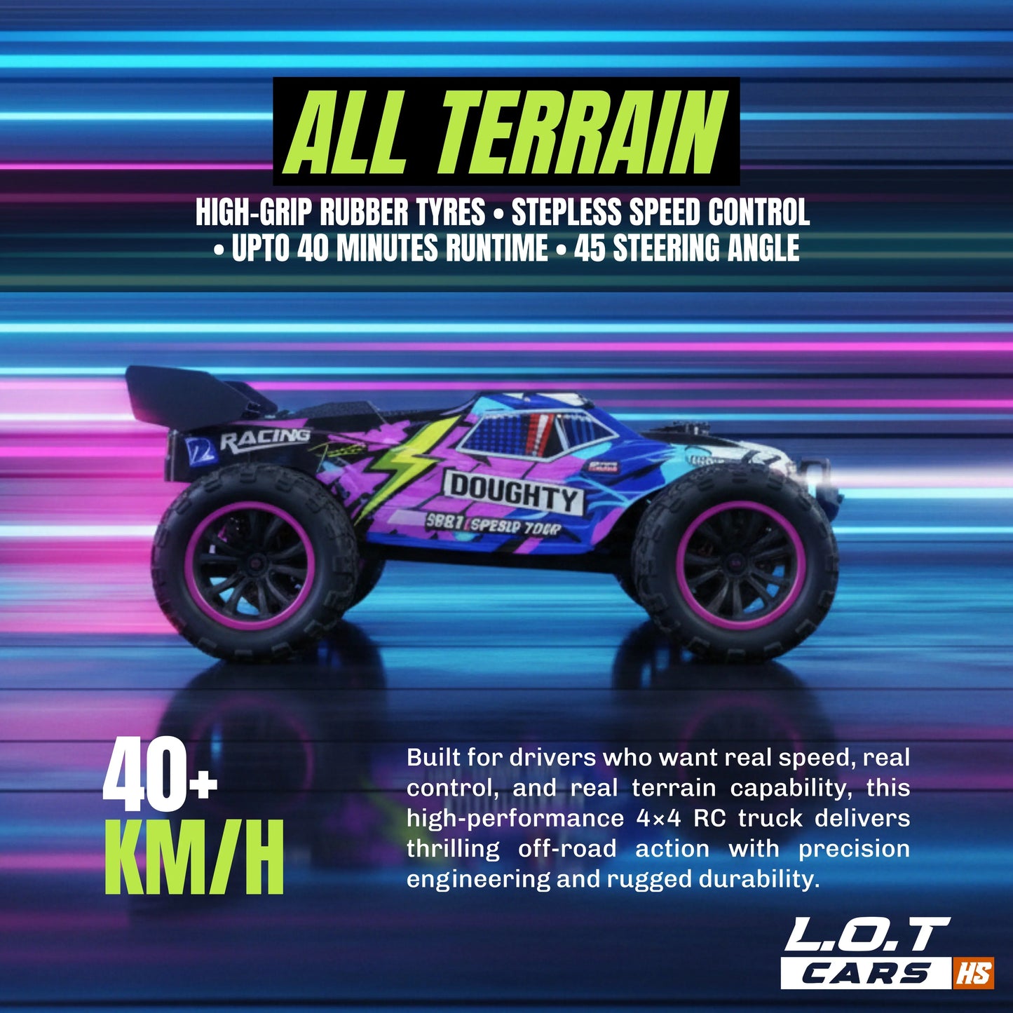 Doughty - High Speed Hobby Grade RC Car